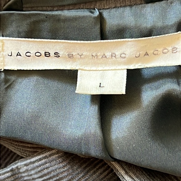 JACOBS BY MARC JACOBS MEN DARK DARK CORDUROY BLAZER SIZE LARGE - Picture 5 of 8